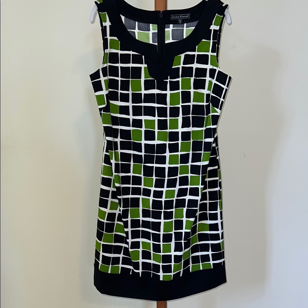 Jessica Howard Black and White Dress